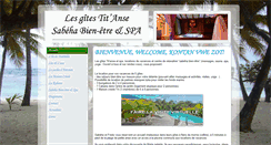 Desktop Screenshot of lesgitestitanse.com